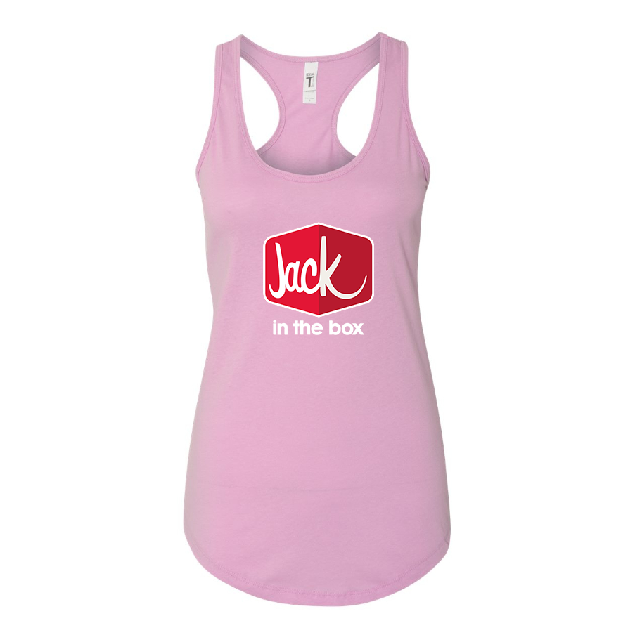 Women's Jack In The Box Racerback Tank Top