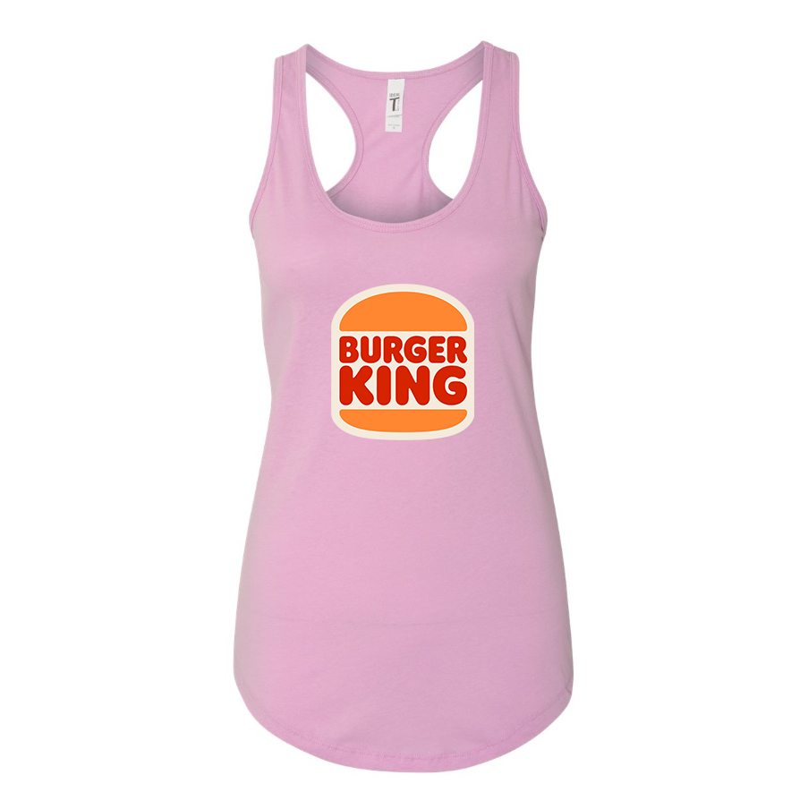 Women's Burger King Racerback Tank Top
