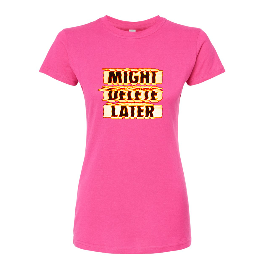 Women's Might Delete Later - J Cole Round Neck T-Shirt
