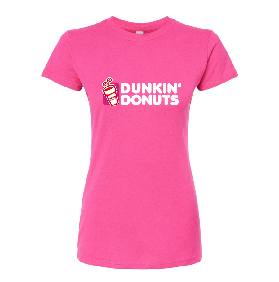 Women's Dunkin Donuts Round Neck T-Shirt