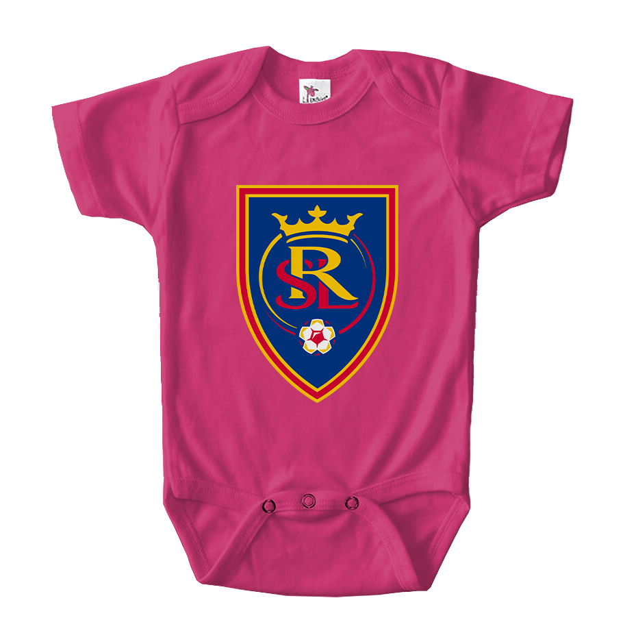 Real Salt Lake Soccer Baby Romper Onesie