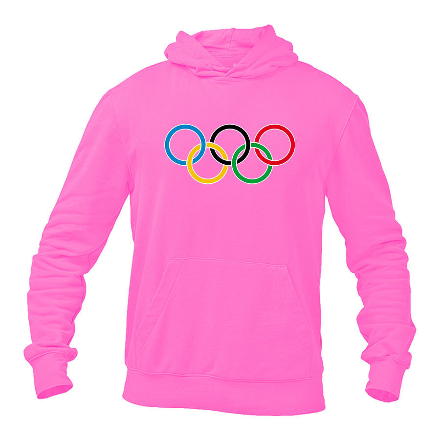Men's Olympics Rings Pullover Hoodie