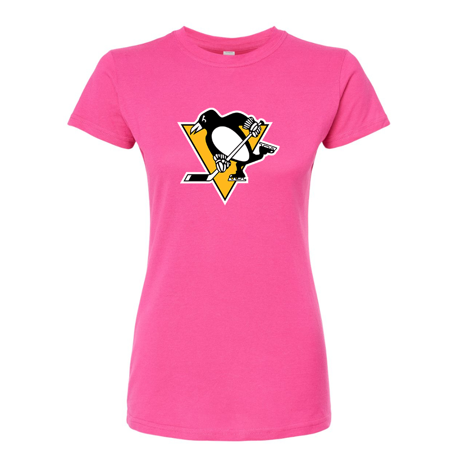 Women's NHL Pittsburgh Penguins Round Neck T-Shirt