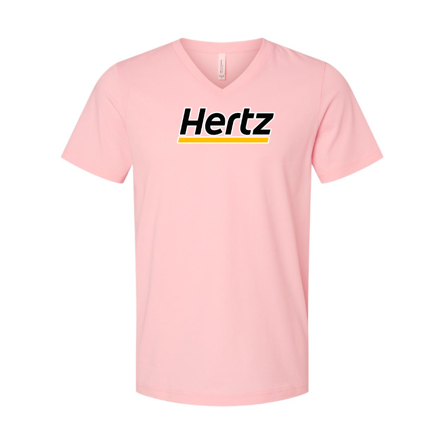 Hertz BELLA CANVAS Jersey V-Neck Tee
