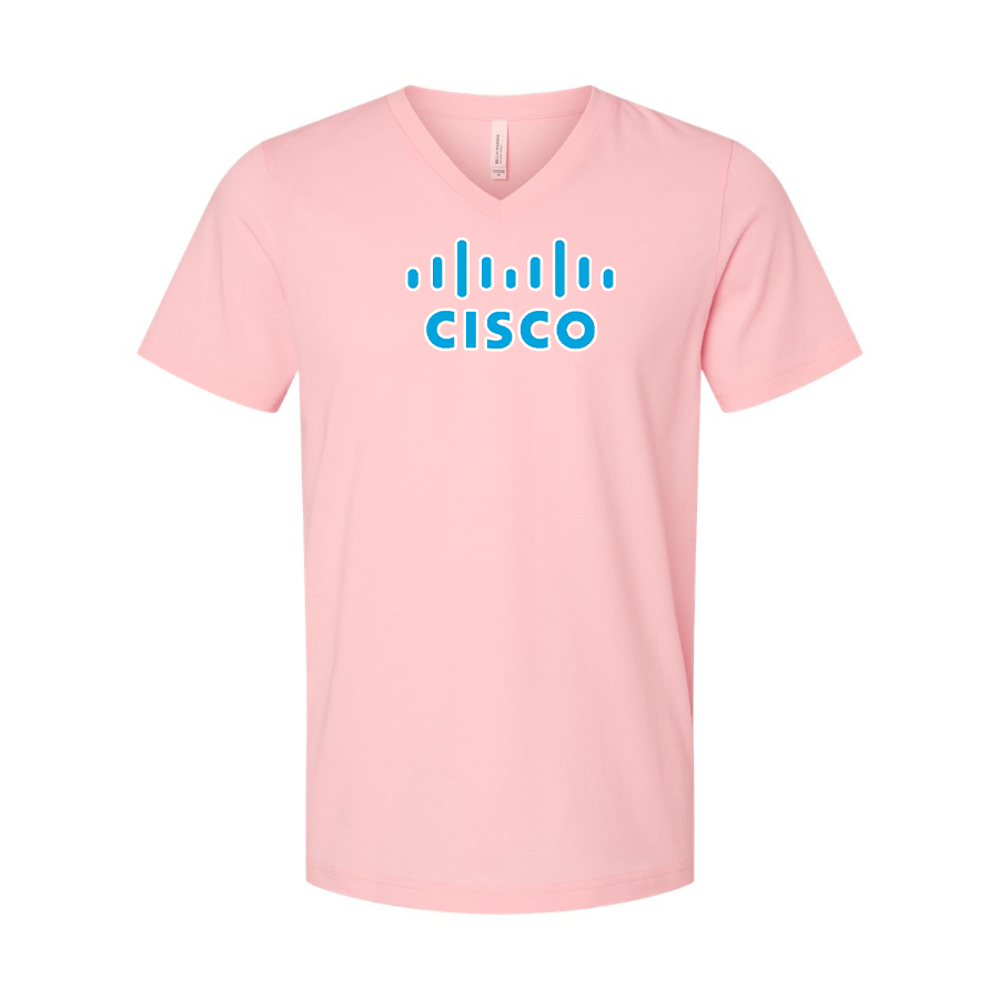 Cisco BELLA CANVAS Jersey V-Neck Tee