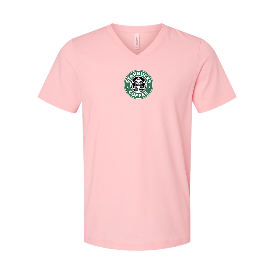 Starbucks Coffee BELLA CANVAS Jersey V-Neck Tee