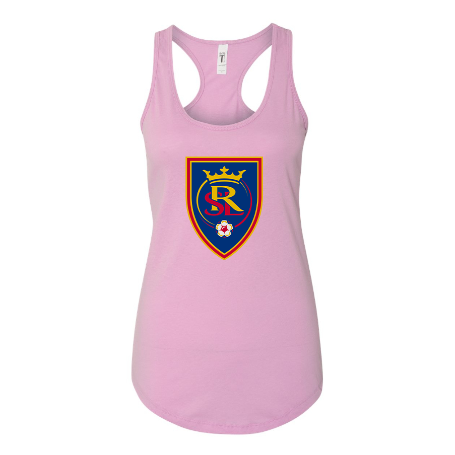 Women's Real Salt Lake Soccer Racerback Tank Top