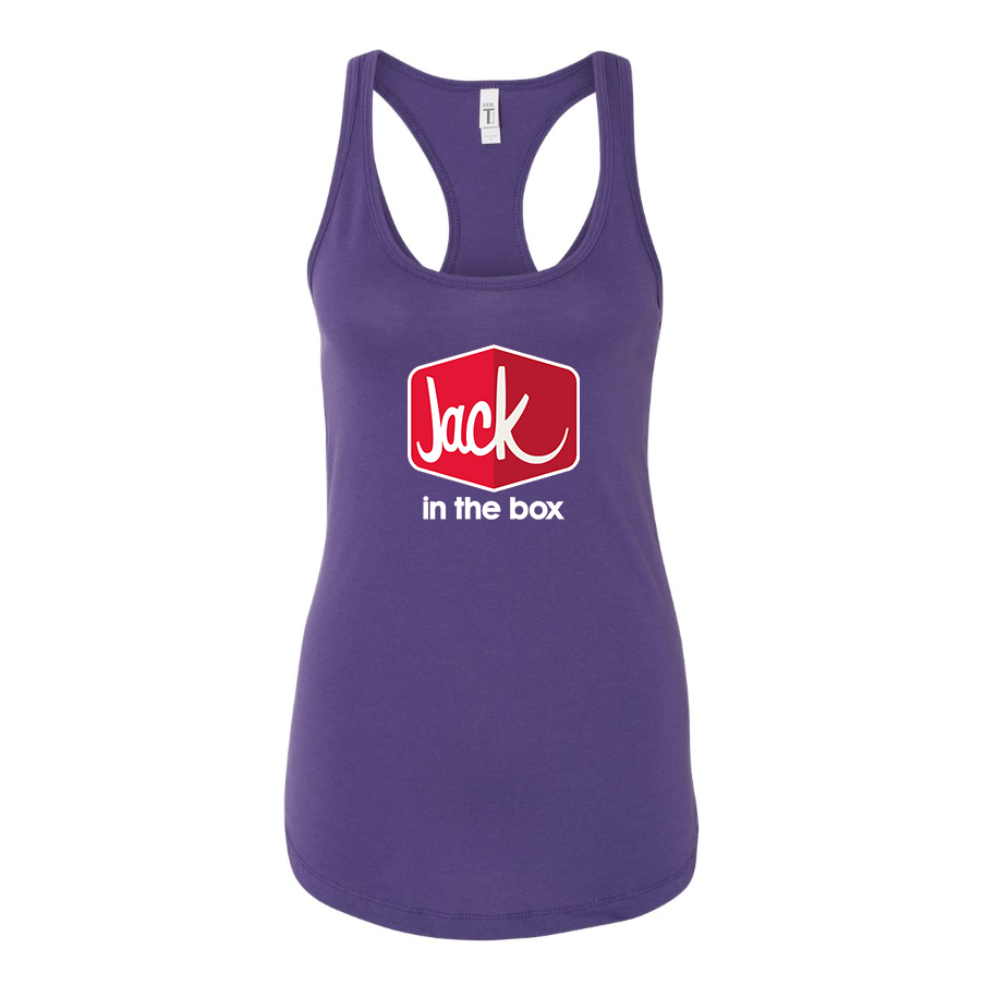 Women's Jack In The Box Racerback Tank Top