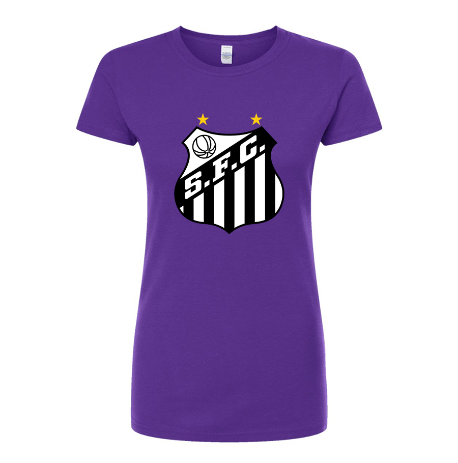 Women's Santos FC Round Neck T-Shirt