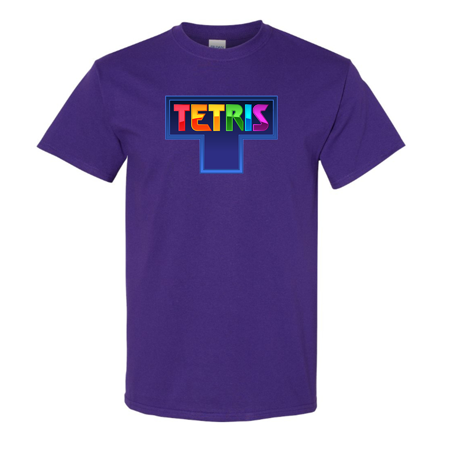 Men's Tetris Cotton T-shirt