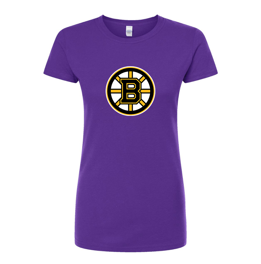 Women's NHL Boston Bruins Round Neck T-Shirt