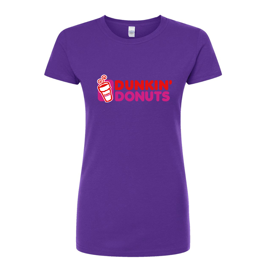 Women's Dunkin Donuts Round Neck T-Shirt