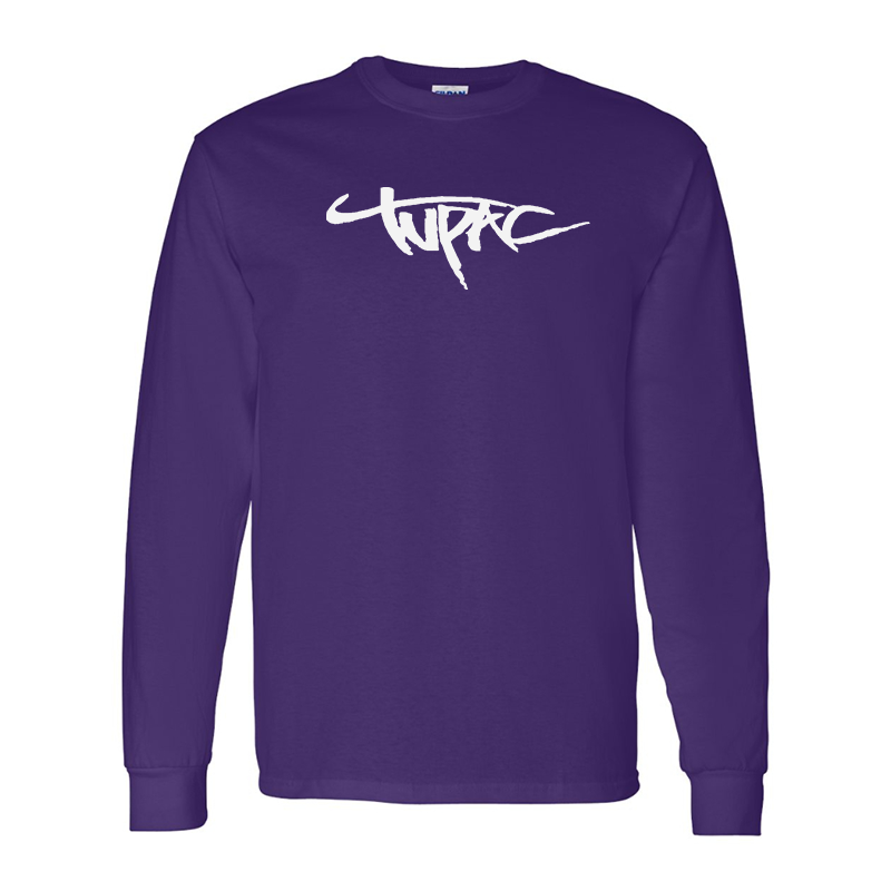 Men's Tupac Gildan Heavy Cotton Long Sleeve T-Shirt