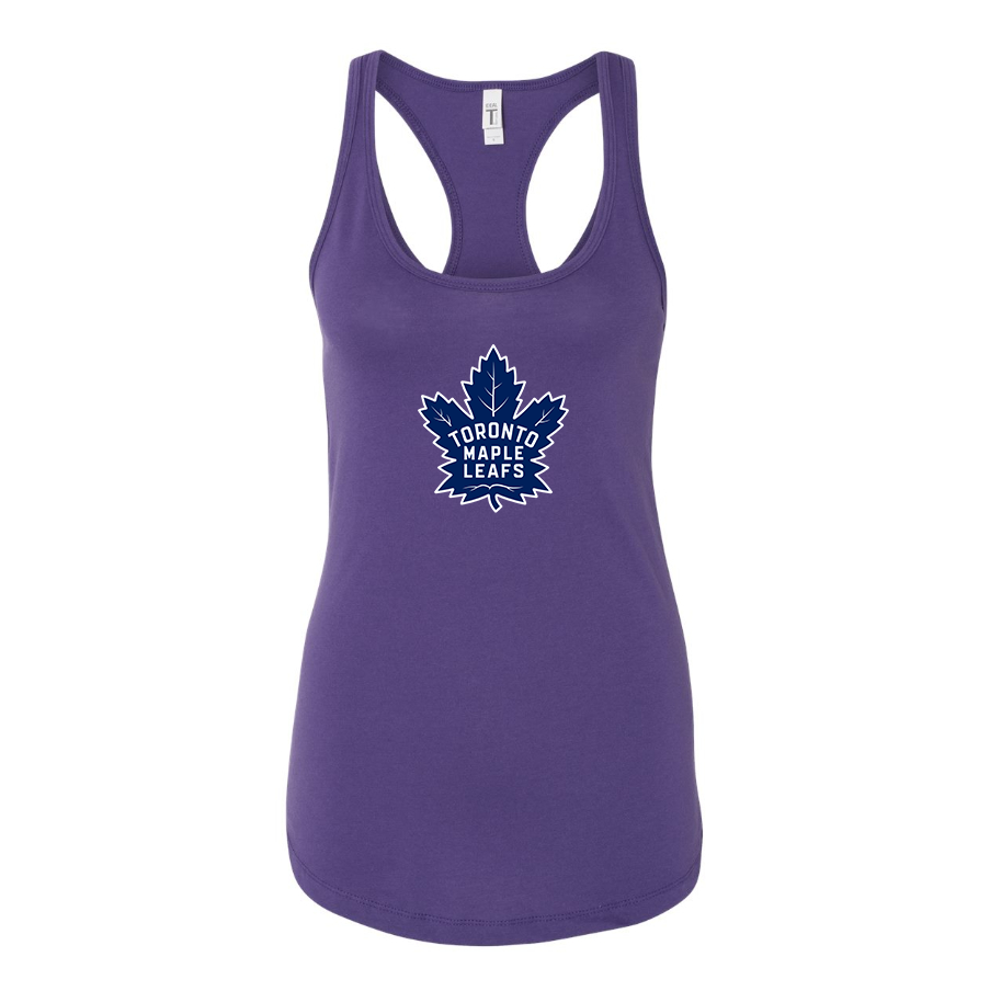 Women's NHL - Toronto Maple Leaf Racerback Tank Top