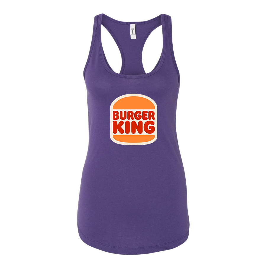 Women's Burger King Racerback Tank Top