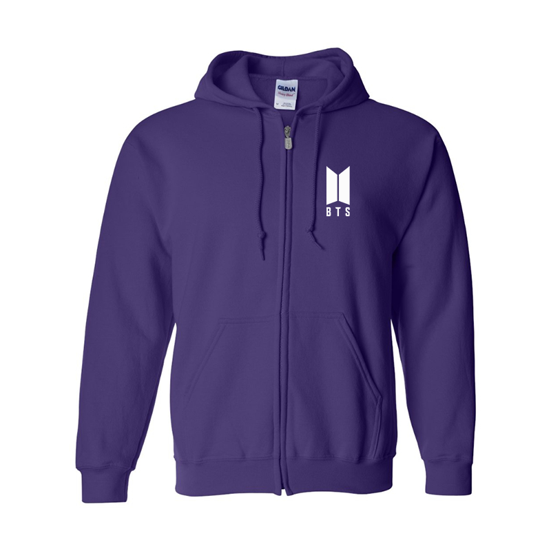 Men's BTS Gildan Heavy Blend Full-Zip Hooded Sweatshirt
