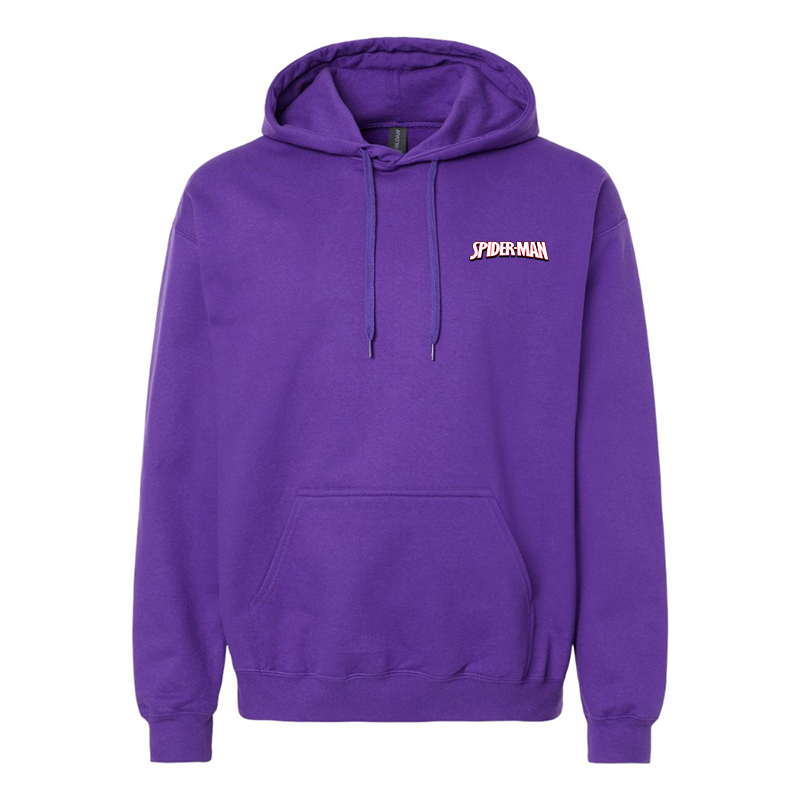 Men's Spider Man Gildan Softstyle Midweight Hooded Sweatshirt