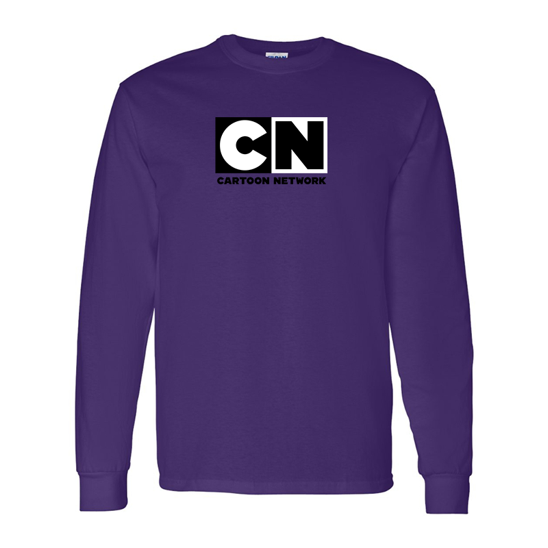 Men's Cartoon Network Gildan Heavy Cotton Long Sleeve T-Shirt