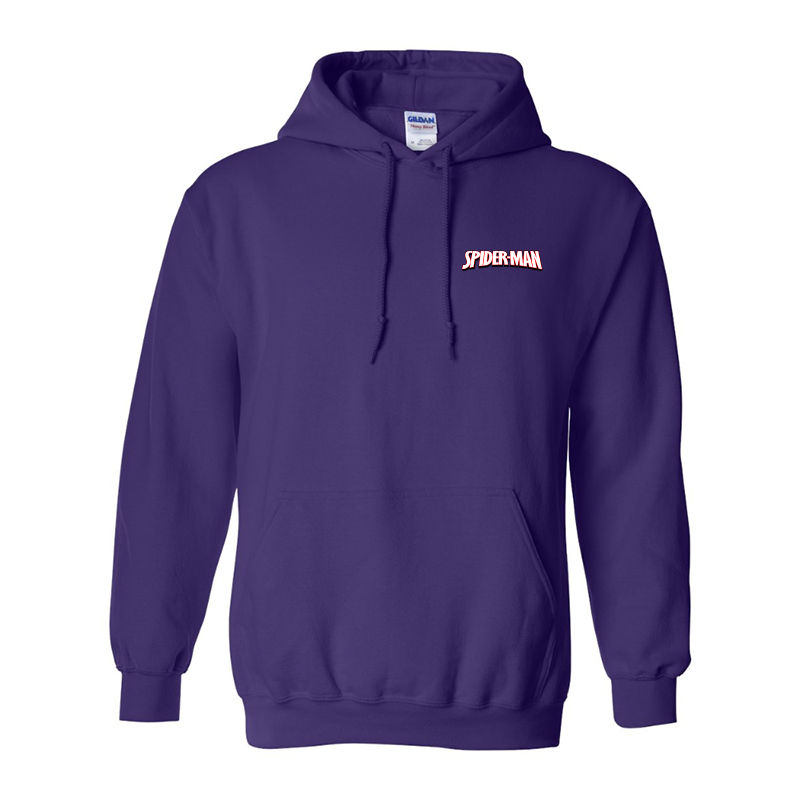 Men's Spider Man Gildan Heavy Blend Hooded Sweatshirt