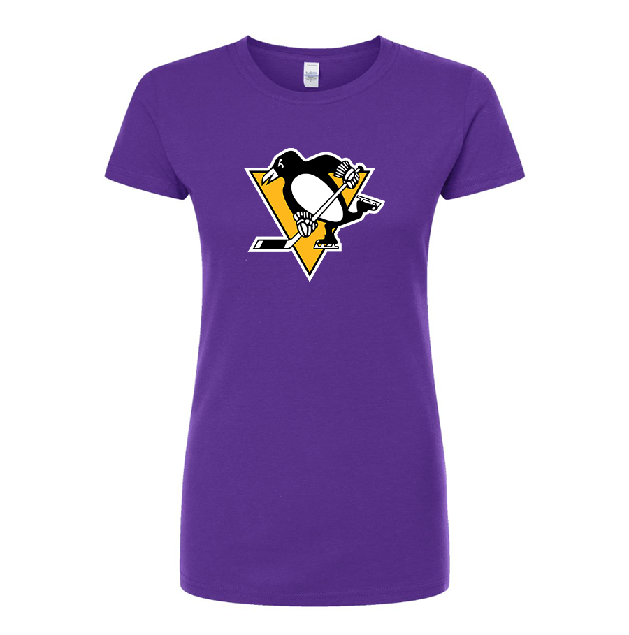 Women's NHL Pittsburgh Penguins Round Neck T-Shirt