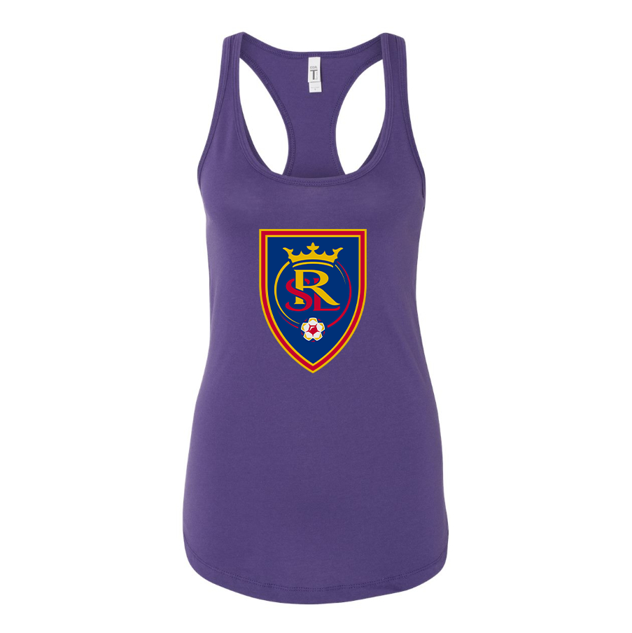 Women's Real Salt Lake Soccer Racerback Tank Top