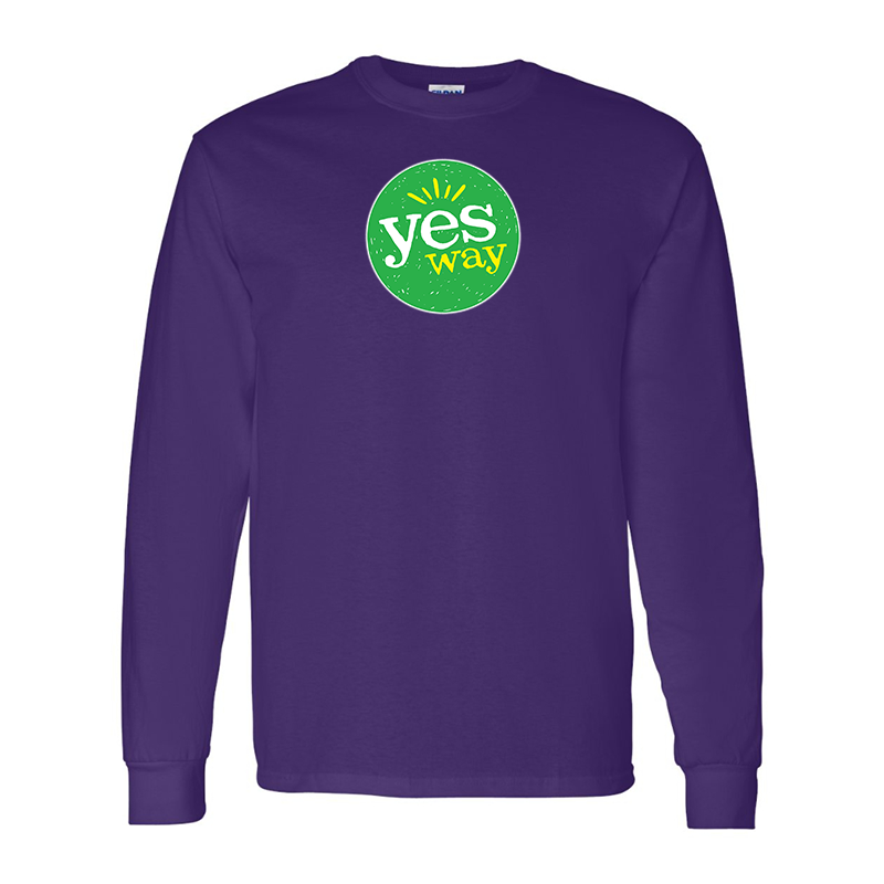 Men's Yes Way Gildan Heavy Cotton Long Sleeve T-Shirt