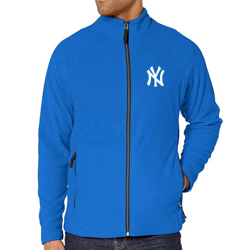 Men's New York NY Yankees Clique Summit Full-Zip Microfleece