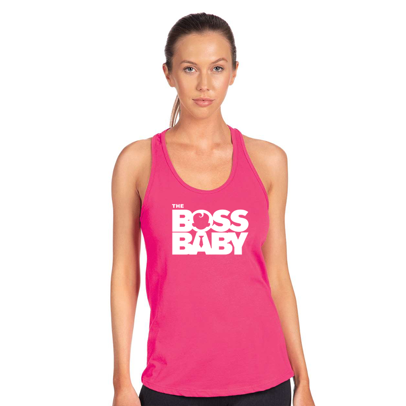 Women's Boss Baby Next Level Ideal Racerback Tank