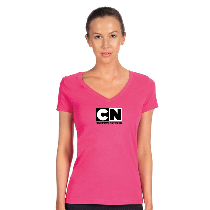 Women's Cartoon Network Next Level Ideal V-Neck T-Shirt