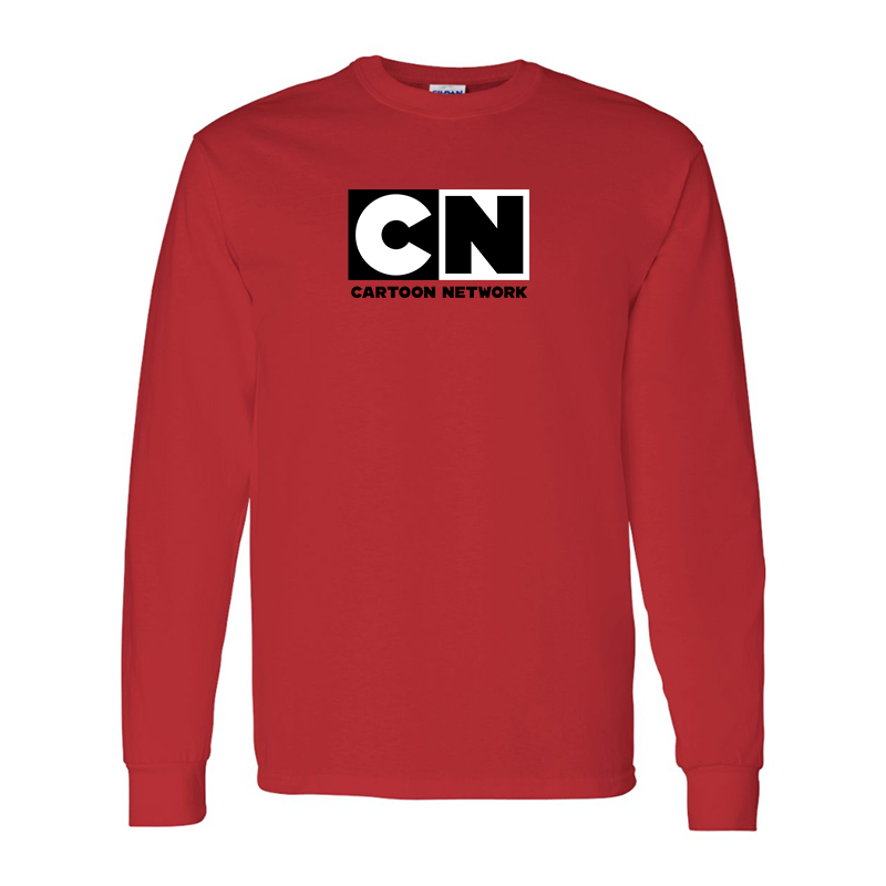 Men's Cartoon Network Gildan Heavy Cotton Long Sleeve T-Shirt