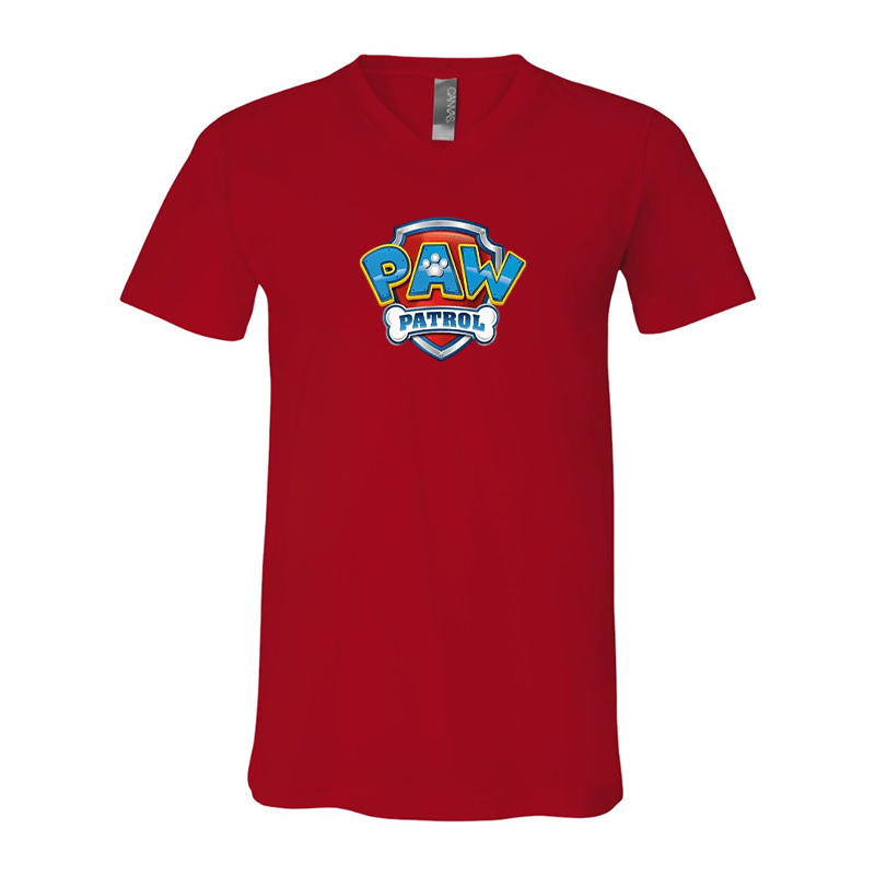 Paw Patrol BELLA CANVAS Jersey V-Neck Tee