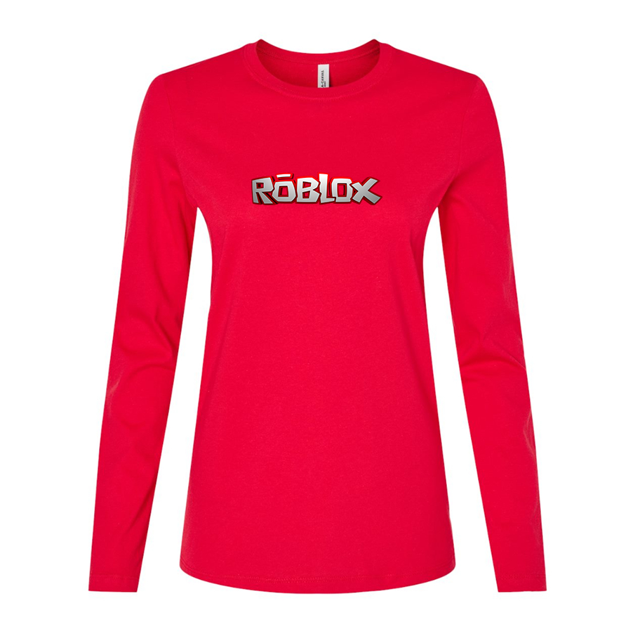 Women's Roblox Game Long Sleeve T-Shirt