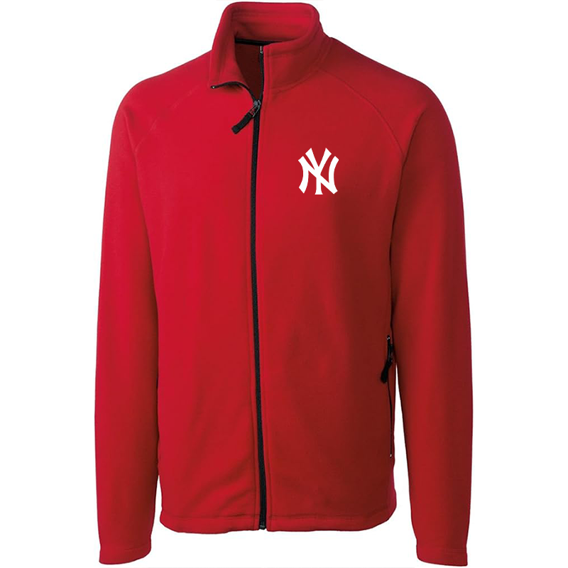 Men's New York NY Yankees Clique Summit Full-Zip Microfleece