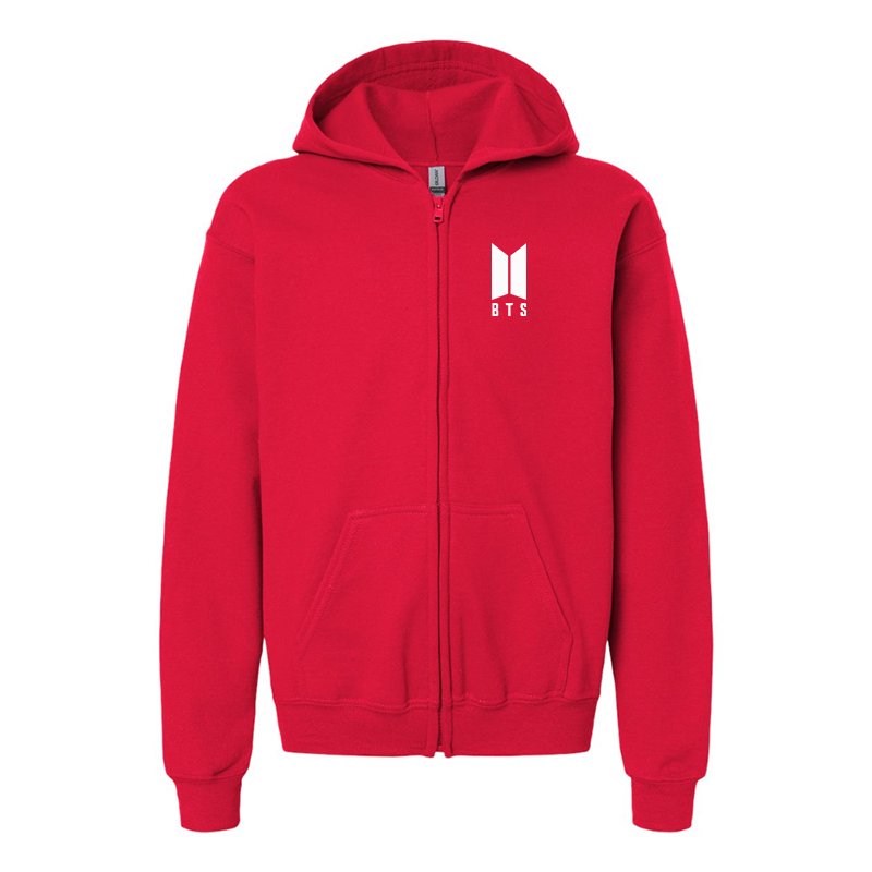 Youth's BTS Gildan Heavy Blend Full-Zip Hooded Sweatshirt