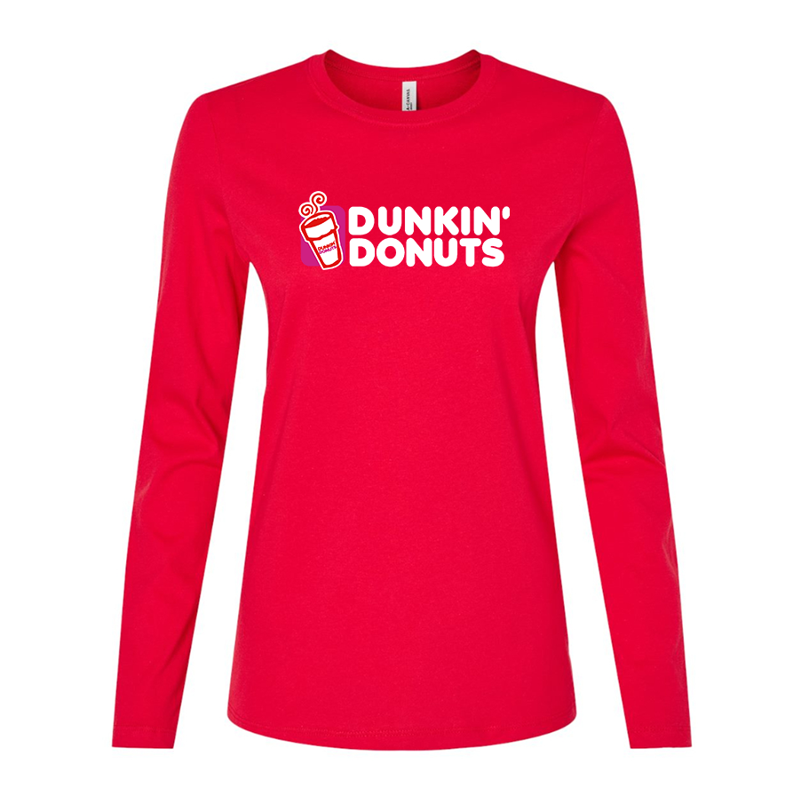 Women's Dunkin Donuts Long Sleeve T-Shirt