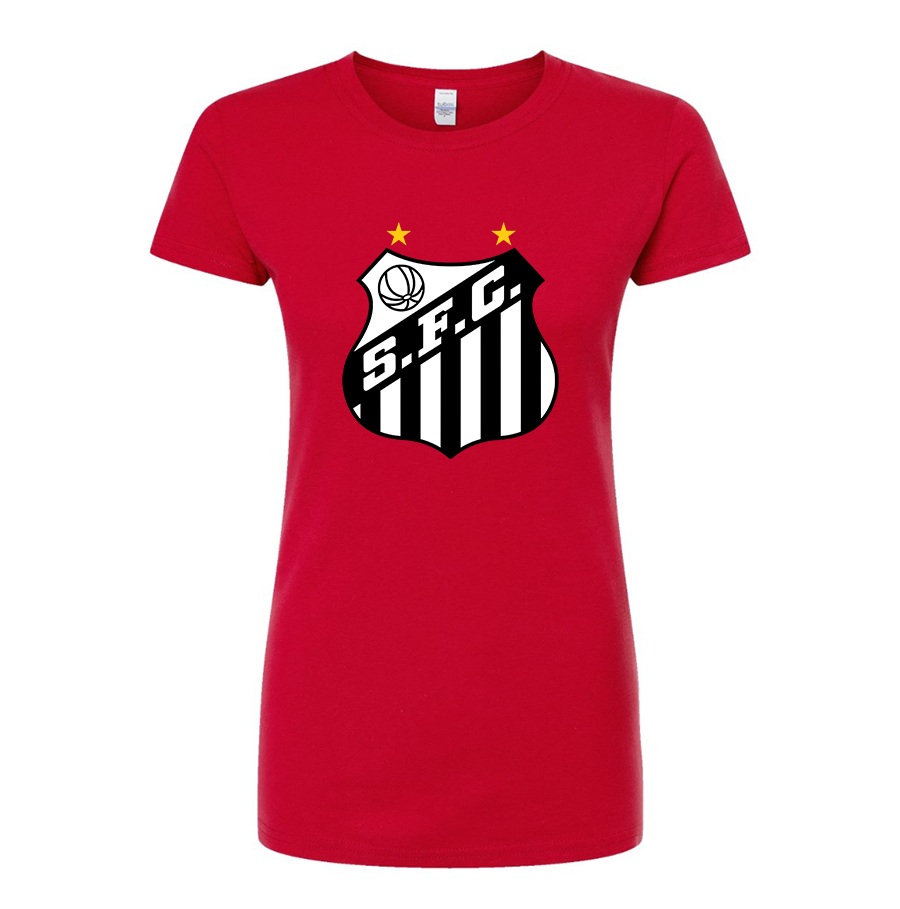 Women's Santos FC Round Neck T-Shirt
