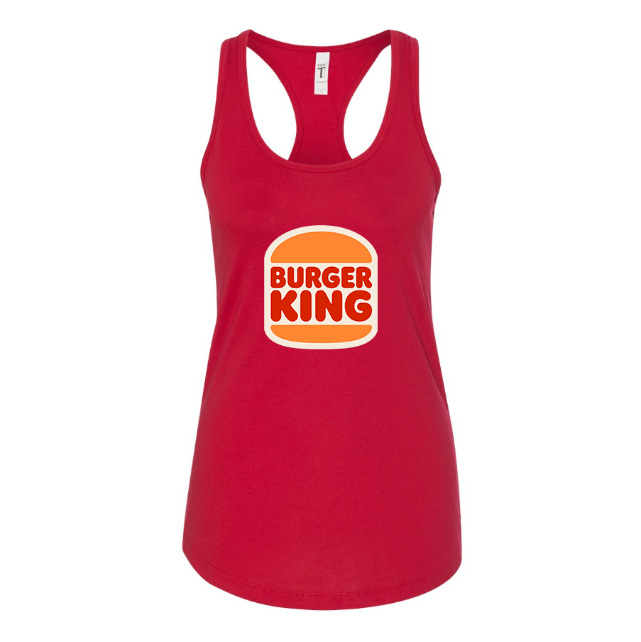 Women's Burger King Racerback Tank Top