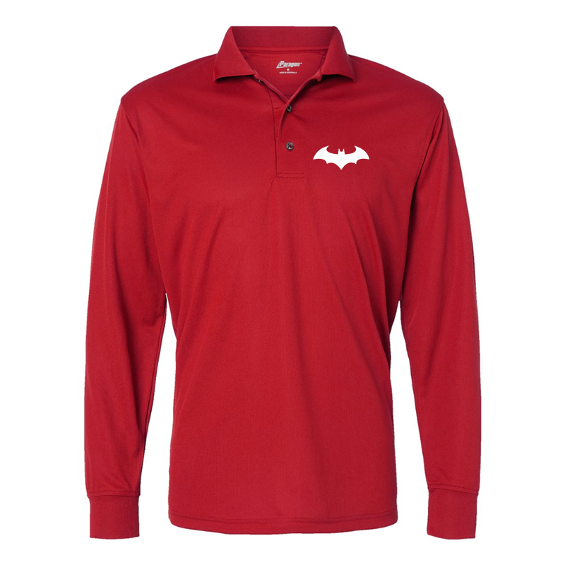 Men's Batman Paragon Prescott Long Sleeve Polo