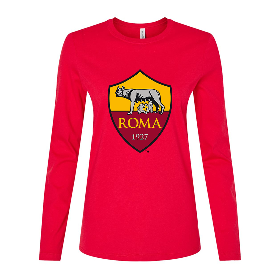Women's AS Roma Long Sleeve T-Shirt