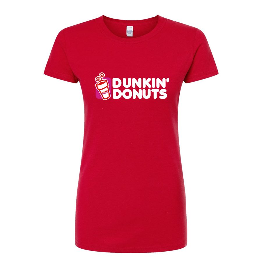 Women's Dunkin Donuts Round Neck T-Shirt