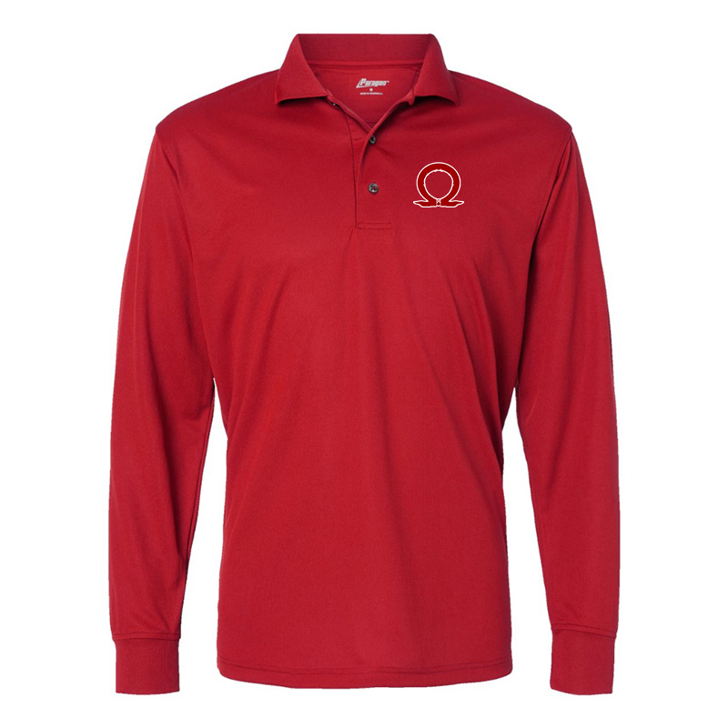 Men's God Of War Paragon Prescott Long Sleeve Polo
