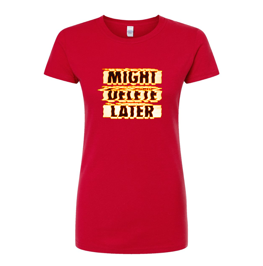 Women's Might Delete Later - J Cole Round Neck T-Shirt