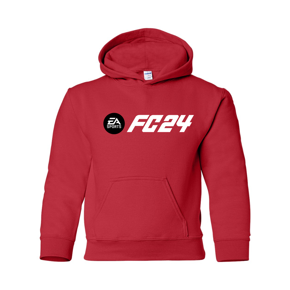Youth's EA Sports FC 24 Gildan Heavy Blend Hooded Sweatshirt
