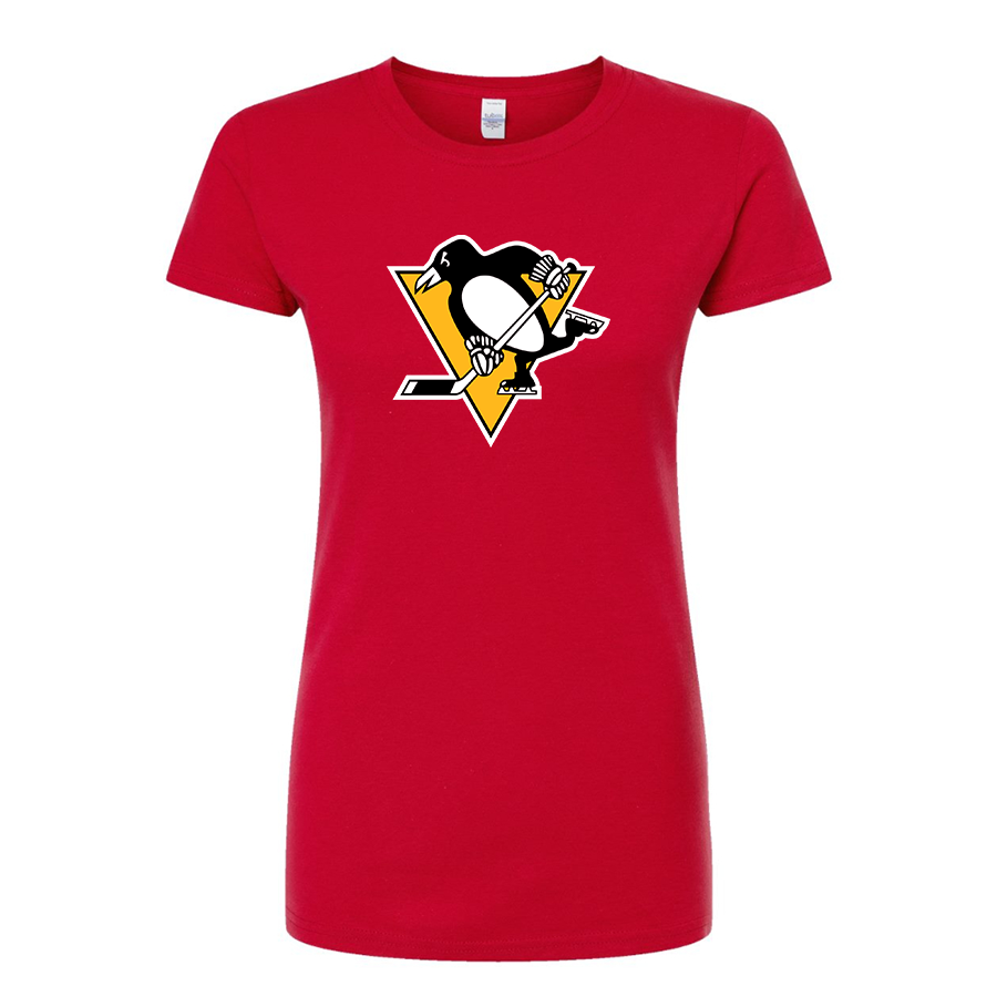 Women's NHL Pittsburgh Penguins Round Neck T-Shirt