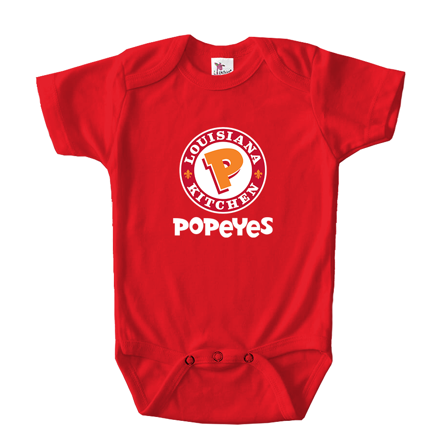 Popeyes Louisiana Kitchen Baby Romper Onesie