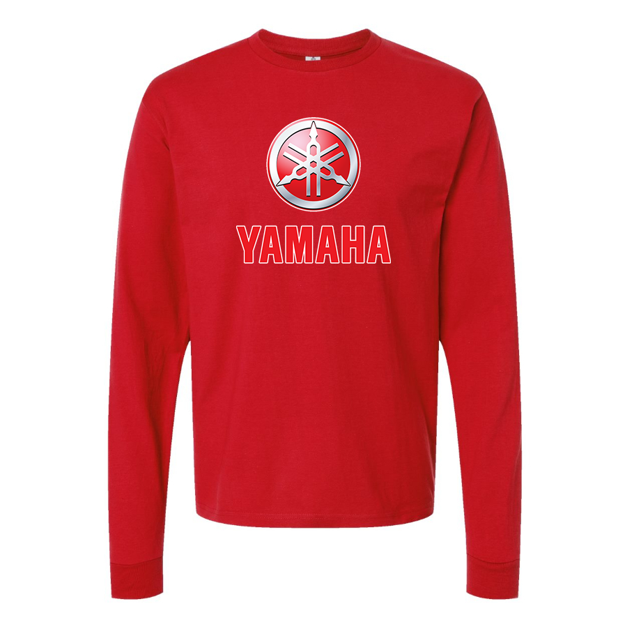 Men's Yamaha Bike Motorcycle Long sleeves T-Shirt