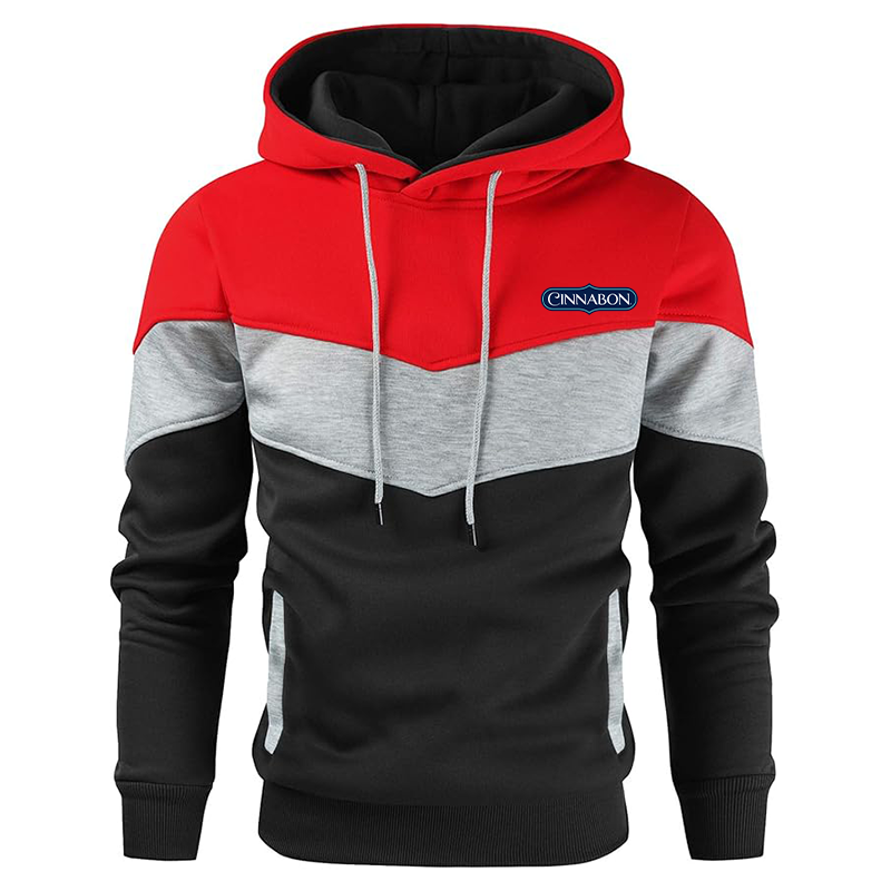Men's New York NY Yankees Gesean Novelty Color Block Pullover Fleece Hoodie Long Sleeve Casual Sweatshirt with Pocket