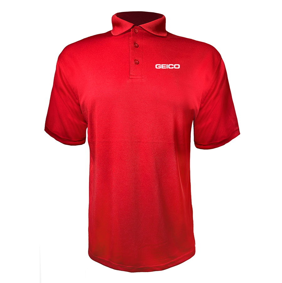 Men's Geico Polyester Polos