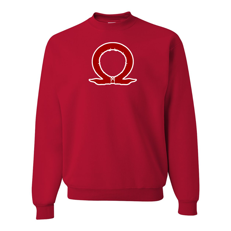 Men's God Of War JERZEES NuBlend Crewneck Sweatshirt