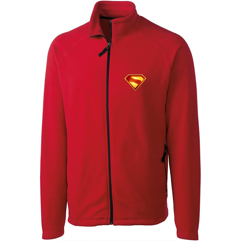 Men's Superman 2025 Clique Summit Full-Zip Microfleece